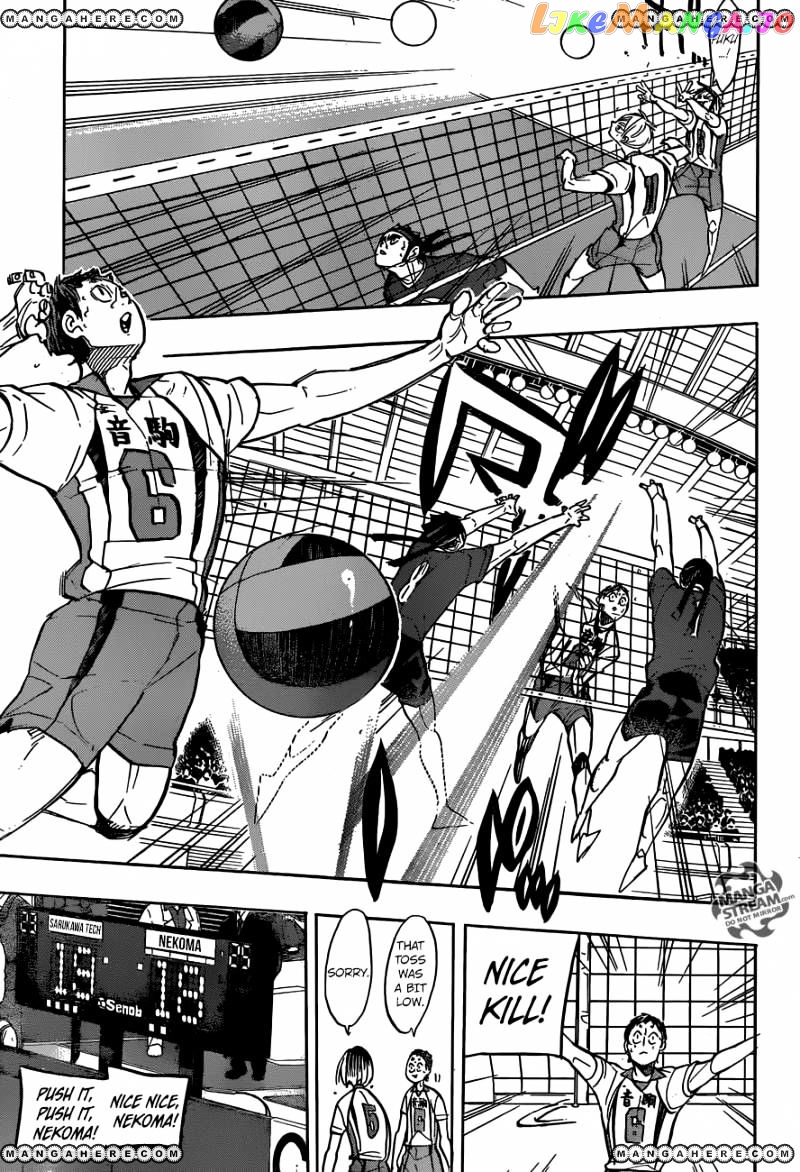 Haikyuu!!, Chapter 267 image 03